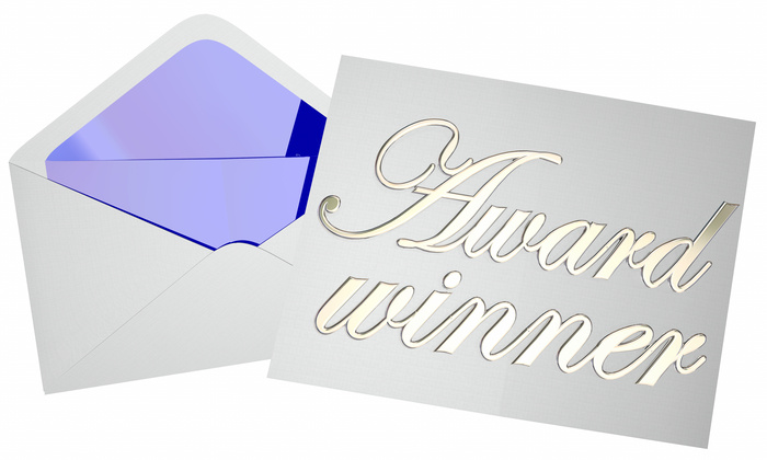 Award Winner Envelope Graphic Award Winner Envelope Graphic
